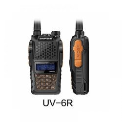 2 Броя Двубандова Радиостанция Baofeng UV-6R