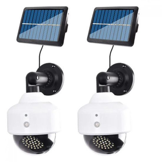 2 Броя соларна LED улична лампа със сензор за движение JX-5118