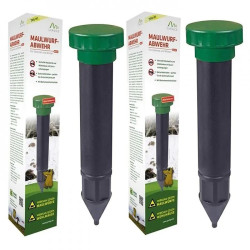 2 Броя уред против къртици и сляпо куче с ултразвукови вълни GARDIGO BASIC