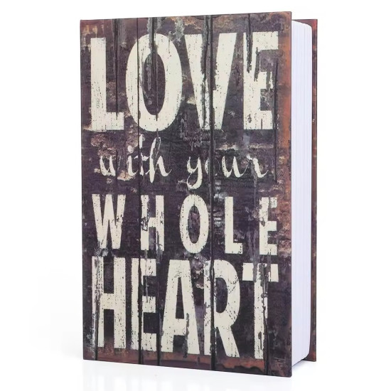 Таен сейф книга с код, 24х15.5х5.5см