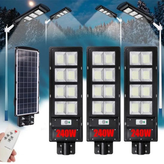 3 Броя Улична соларна лампа 240W