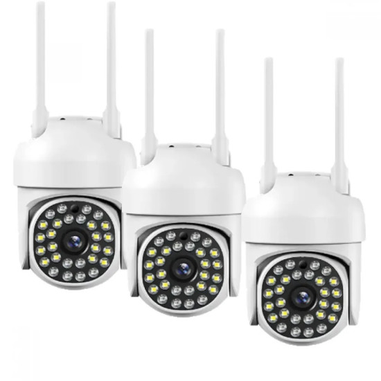 3 Броя Wi Fi камера с нощно виждане и звукозапис