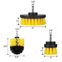 3БР. ПОЧИСТВАЩИ ЧЕТКИ ЗА ВИНТОВЕРТ НА ЕДРО