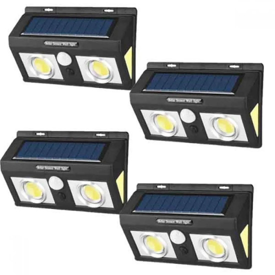 4 БРОЯ LED соларен прожектор със сензор Air Light
