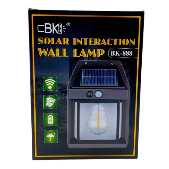 5 Броя декоративна сензорна соларна лампа с крушка BK-888