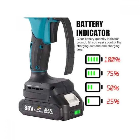 Акумулаторен електрически трион за клони с 10см шина