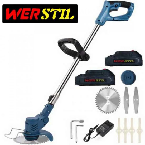 Акумулаторен тример за трева Werstil 12V 3AH