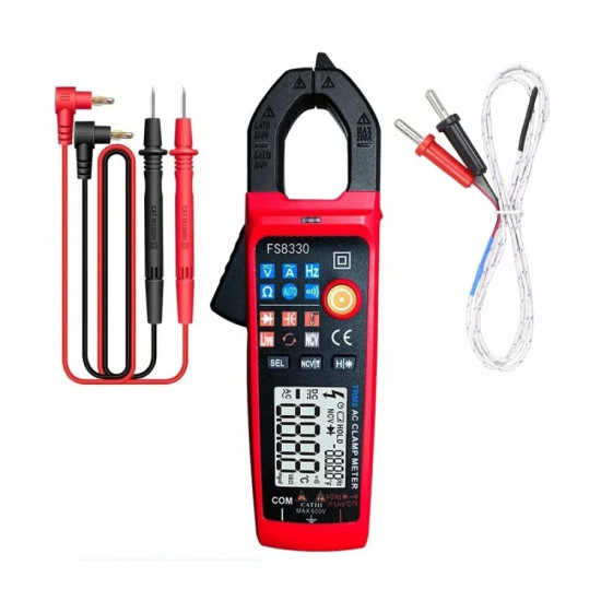 Амперклещи и мултицет 2в1