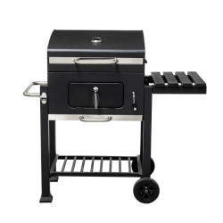 Барбекю Ziel Grill CG017, Черен мат с чугунена плоча
