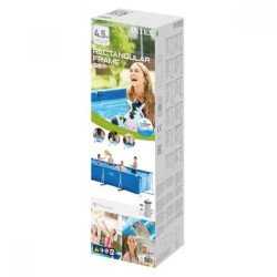 Басейн 4.5 х 2.2 х 0.83 м Intex 28274 с метална рамка с помпа и филтър