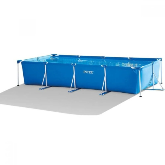 Басейн 4.5 х 2.2 х 0.83 м Intex 28274 с метална рамка с помпа и филтър