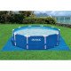 Басейн Intex 28242 с метална рамка, 4.57 х 1.22 м с подарък подложка