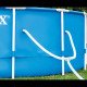 Басейн Intex 28242 с метална рамка, 4.57 х 1.22 м с подарък подложка