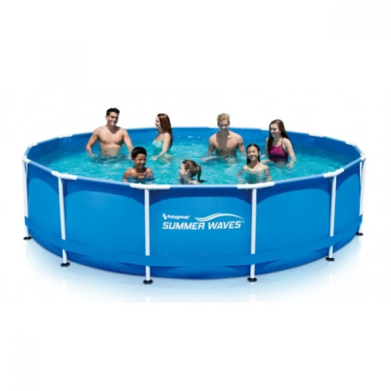 Басейн с метална рамка Polygroup 305x76cm