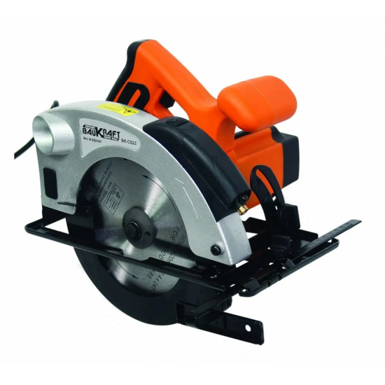 Baukraft Циркуляр ръчен ø185mm 1200W лазер BK-CS23