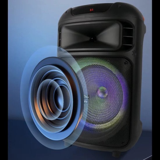 Безжична тонколона 15 Sing-e с 2бр. безжични микрофони