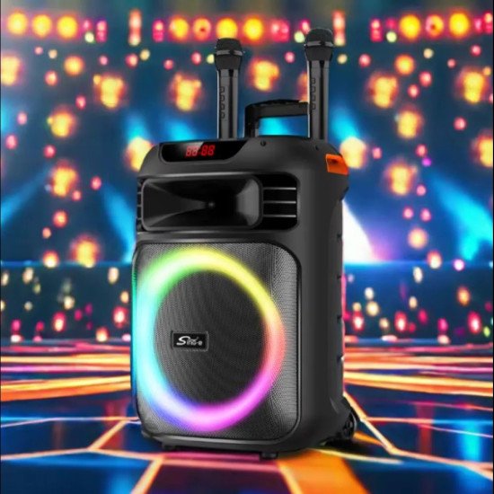 Безжична тонколона 15 Sing-e с 2бр. безжични микрофони