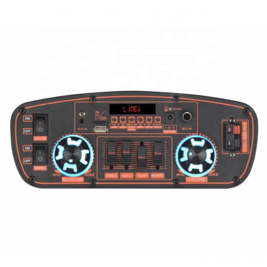 Безжична тонколона BT-1518 15inch с два безжични микрофона