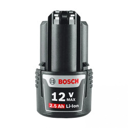 Bosch Батерия акумулаторна Li-Ion за електроинструменти 12 V, 2.5 Ah, PBA 12V 2.5Ah O-B