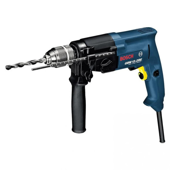 Bosch Бормашина електрическа безударна с плавно регулиране 750 W, 39.5 Nm, 0.8-13 мм, GBM 13-2 RE