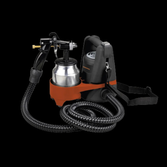 DAEWOO ПИСТОЛЕТ ЗА БОЯДИСВАНЕ С ЕЛЕКТРИЧЕСКИ КОМПРЕСОР 500W