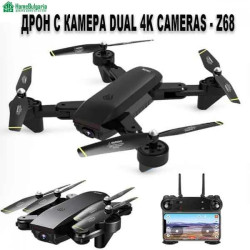 ДРОН С КАМЕРА DUAL 4K CAMERAS - Z68