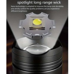 Далекобоен акумулаторен фенер G62