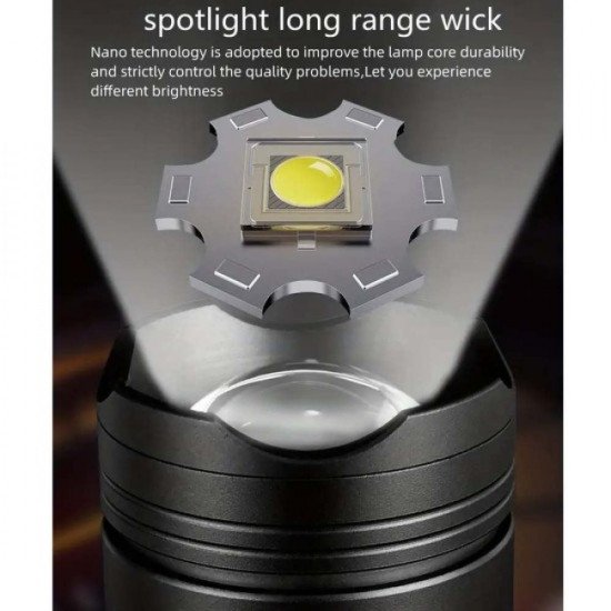 Далекобоен акумулаторен фенер G62