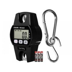 Дигитален преносим ръчен кантар до 300 кг. тип кука