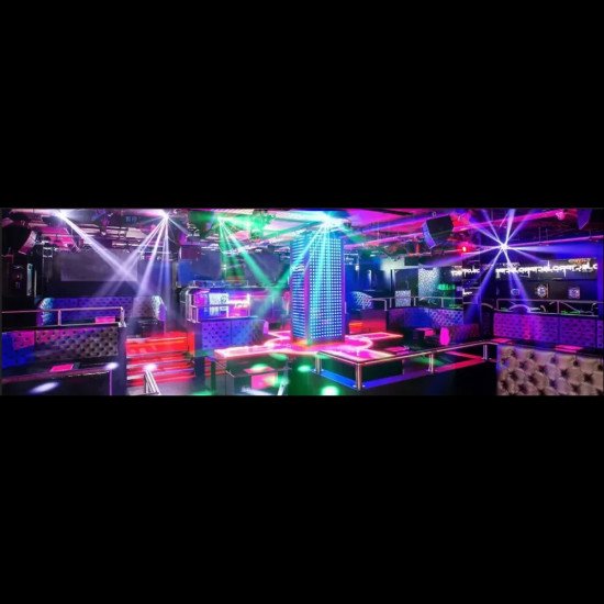 Диско прожектор със 7 диода Moving Head