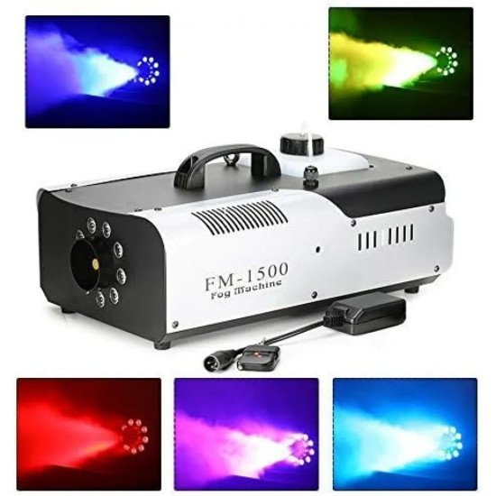 Дистанционна машина за дим със светлинен ефект