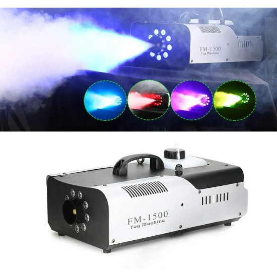 Дистанционна машина за дим със светлинен ефект