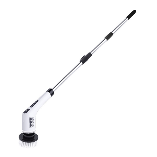 Електрическа четка за баня с 7 приставки и телескопична дръжка
