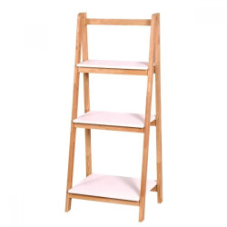 Етажерка на три нива, Дърво/Мдф, 42 x 25.5 x 97.5 см