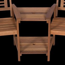 ГРАДИНСКИ КОМПЛЕКТ МАСА + 2 СТОЛА JENS