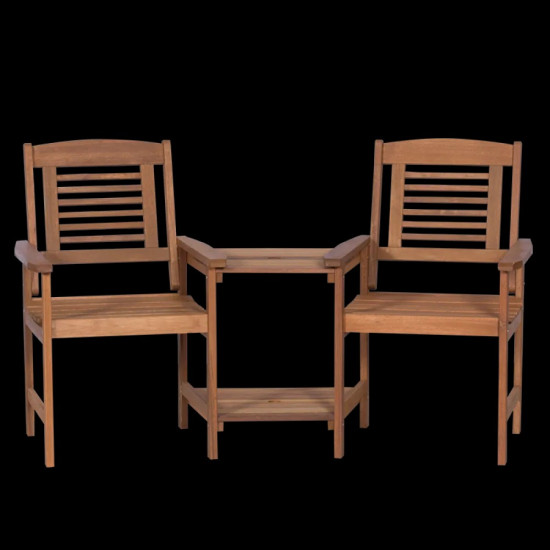 ГРАДИНСКИ КОМПЛЕКТ МАСА + 2 СТОЛА JENS