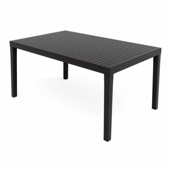 Градинска ПВЦ правоъгълна маса Palau 150 x 90 x 72см, Anthracite, PAL016AN