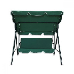 Градинска люлка зеленa с бял кант My Garden TLS001 Green