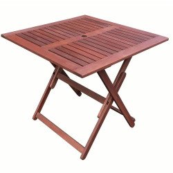 Градински комплект Tirora Muhler Meranti 5 части, дърво