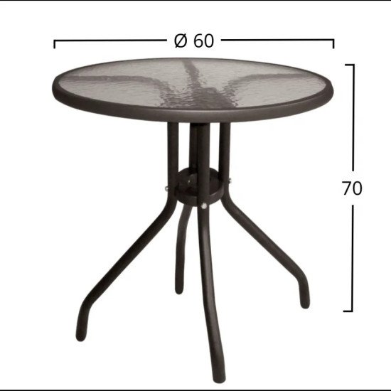 Градински сет маса и 2 стола