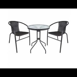 Градински сет маса и 2 стола