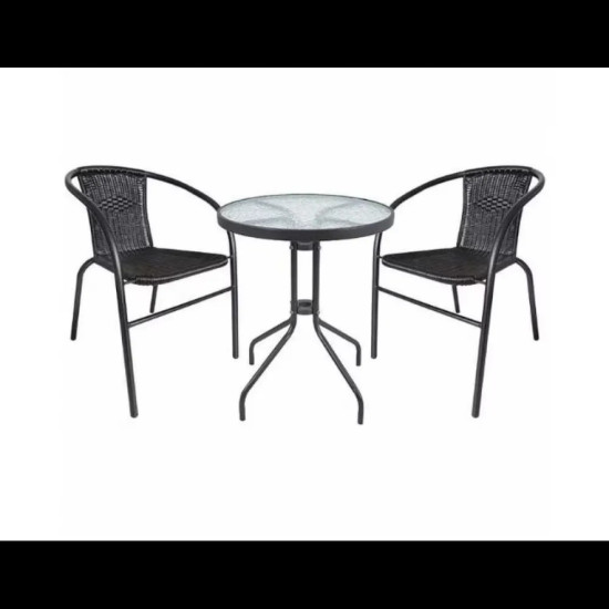 Градински сет маса и 2 стола