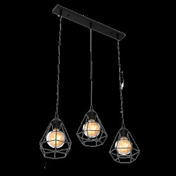 HEIDI ПОЛИЛЕЙ 3xE27 ЧЕРЕН