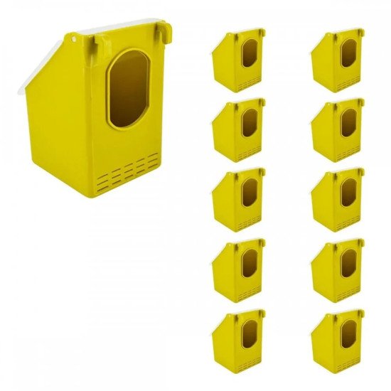 Хранилка за гълъби с 1 отделение комплект от 10 броя