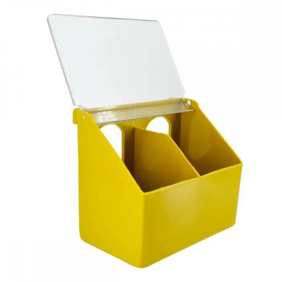 Хранилка за гълъби с 2 отделения комплект от 10 броя