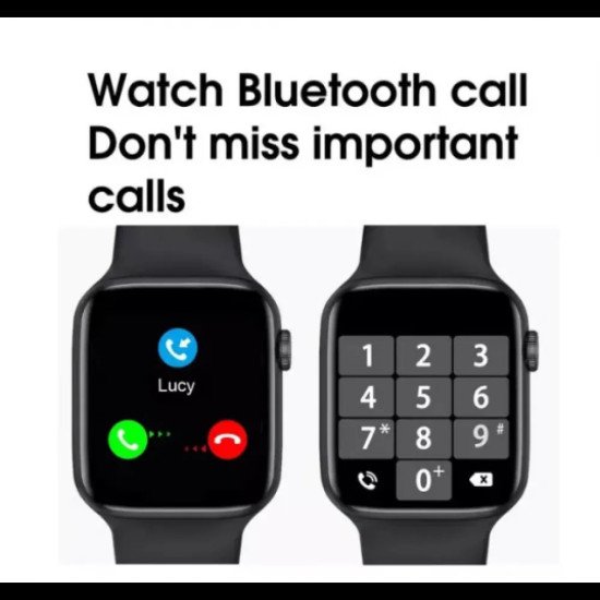 Интелигентен Смарт часовник T500 с голям тъч скрийн дисплей