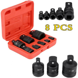 КОМПЛЕКТ УДАРНИ АДАПТЕРИ ПРЕХОДНИЦИ 1'' - 8 ЧАСТИ