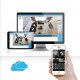КОМПЛЕКТ ЗА ВИДЕОНАБЛЮДЕНИЕ- 4 КАМЕРИ + DVR