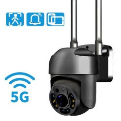 КУПОЛНА БЕЗЖИЧНА КАМЕРА COBRA 8 LED 5G