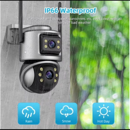 Камера icsee 6MP Dual Lens